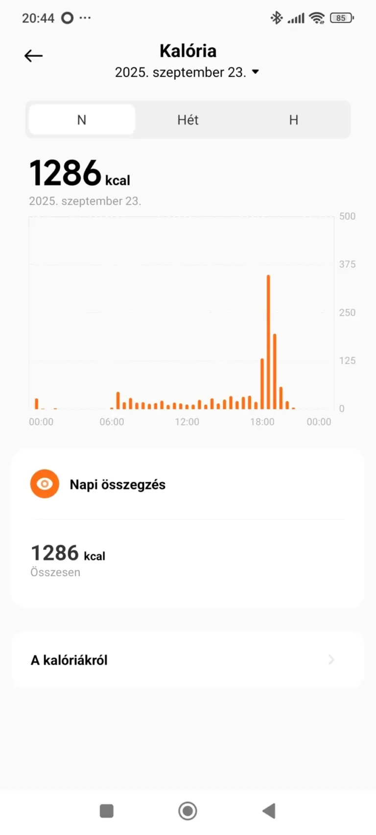 Xiaomi Smart Band 10 aktivitásmérő teszt 17
