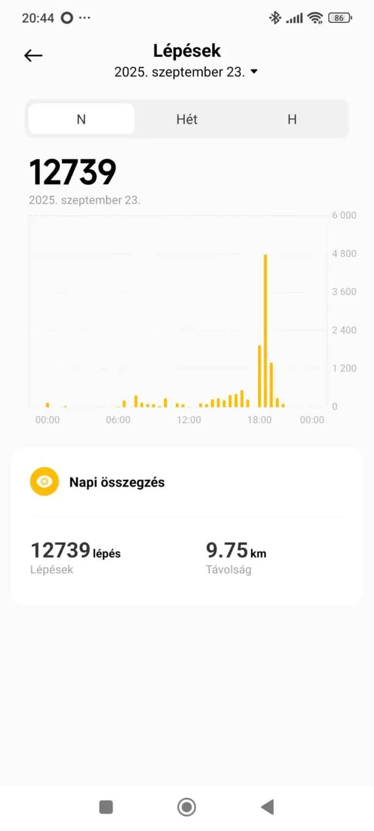 Xiaomi Smart Band 10 aktivitásmérő teszt 26