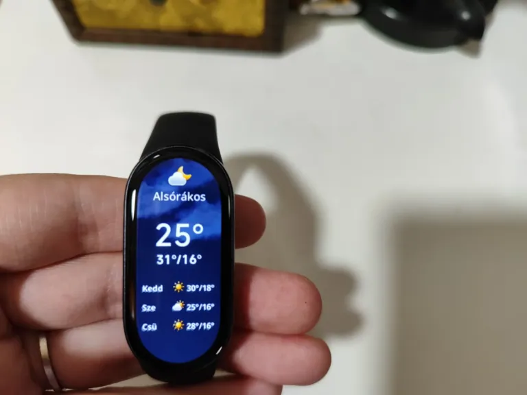 Xiaomi Smart Band 10 aktivitásmérő teszt 44