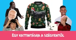 Egy kattintásra a szégyentől – A karácsonyi pulcsi