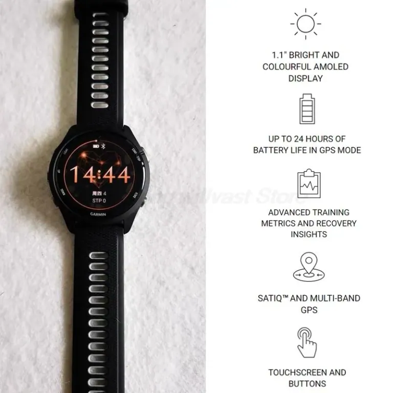 Garmin Forerunner 265 sportóra a hazai árak alatt 4