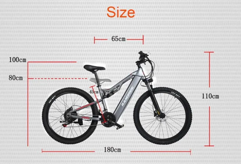 RANDRIDE YG90A, a terepálló elektromos kerékpár 6