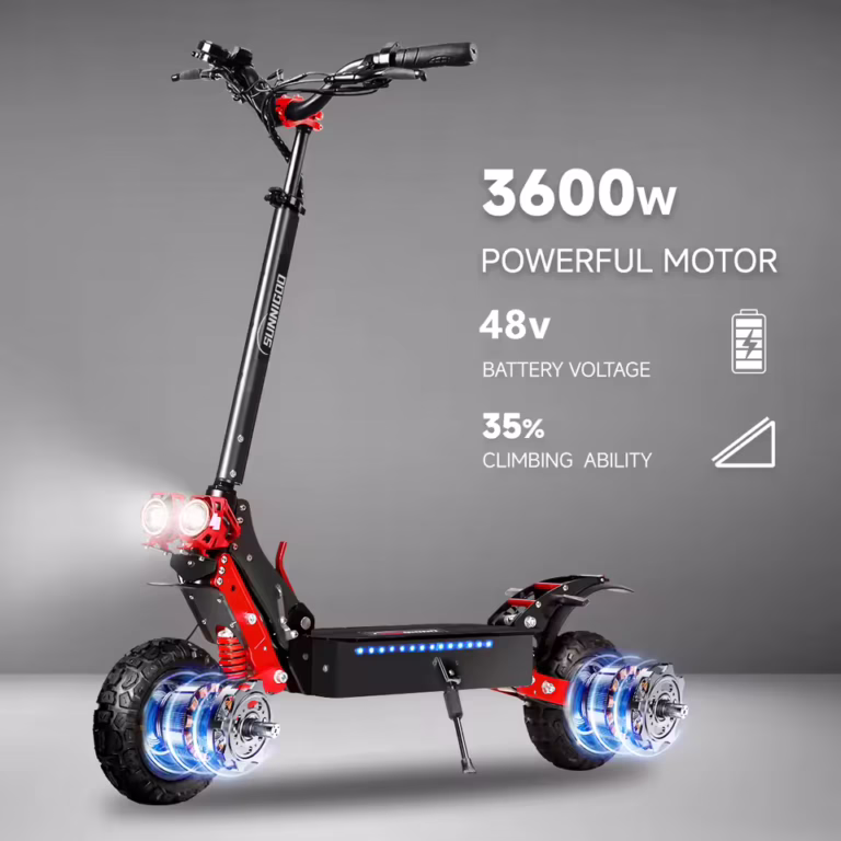 A 3600 wattos SUNNIGOO X7 e-roller kész a a csapatásra 4