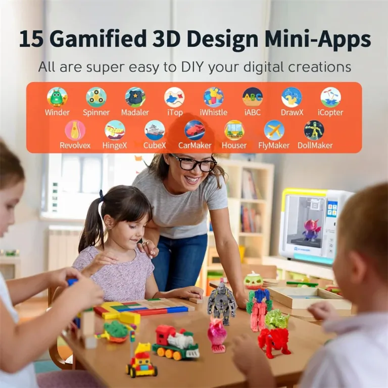AOSEED X-MAKER: 3D nyomtatás gyerekjáték szinten 3