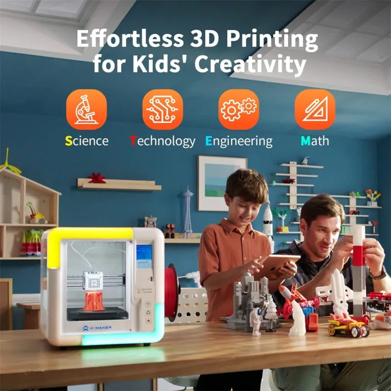 AOSEED X-MAKER: 3D nyomtatás gyerekjáték szinten 7