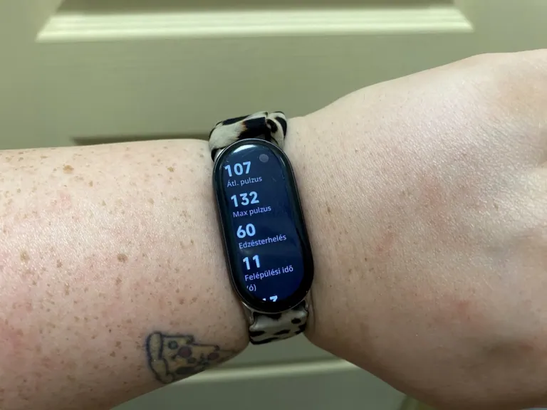 Xiaomi Smart Band 10 aktivitásmérő teszt 35
