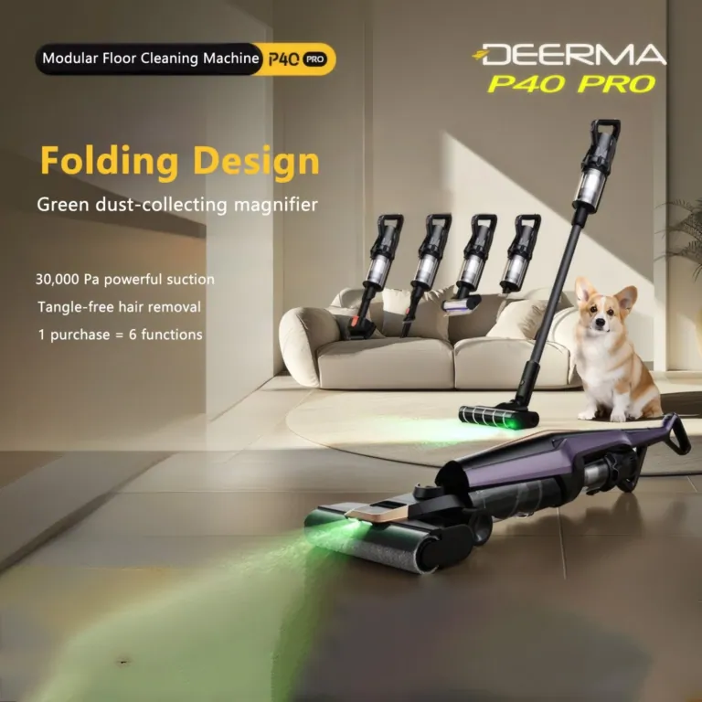 Spórolj meg sok időt a házimunkán a Deerma P40 Pro géppel 4
