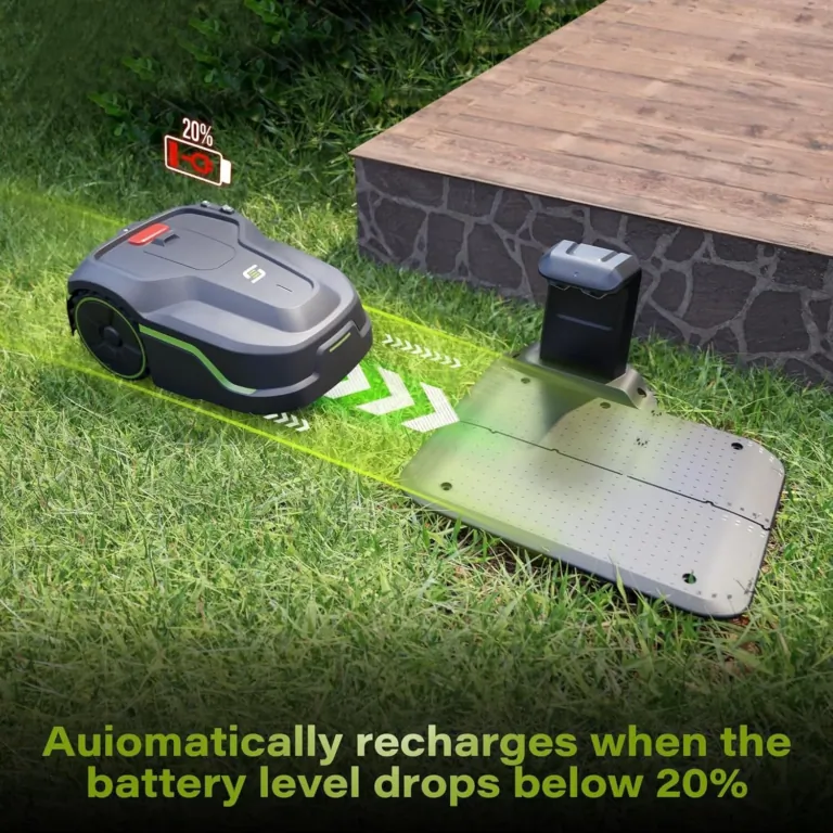 A jövő gyepápolása a SUNTEK i600 robotfűnyírónál kezdődik 7