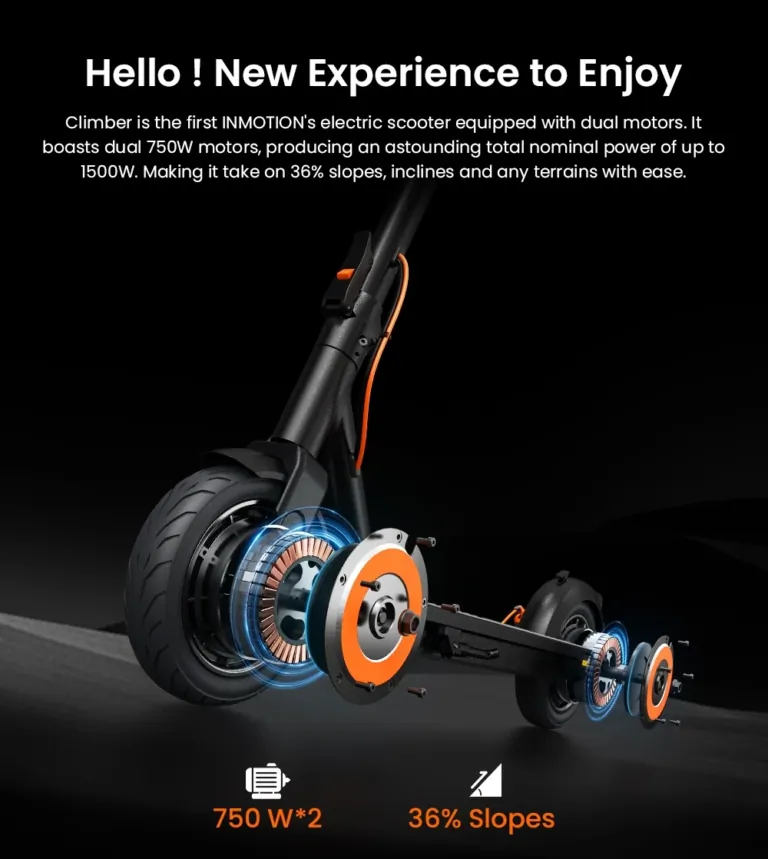 Az Inmotion Climber rollert a szakadó eső sem állítja meg 12
