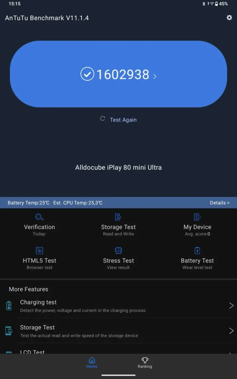 Alldocube iPlay 80 Mini Ultra tablet teszt 39