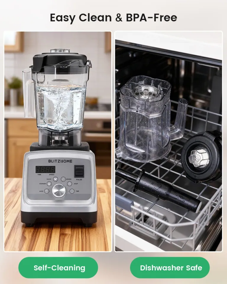 Erő és kapacitás egy helyen – BlitzHome BH-228C turmixgép 3