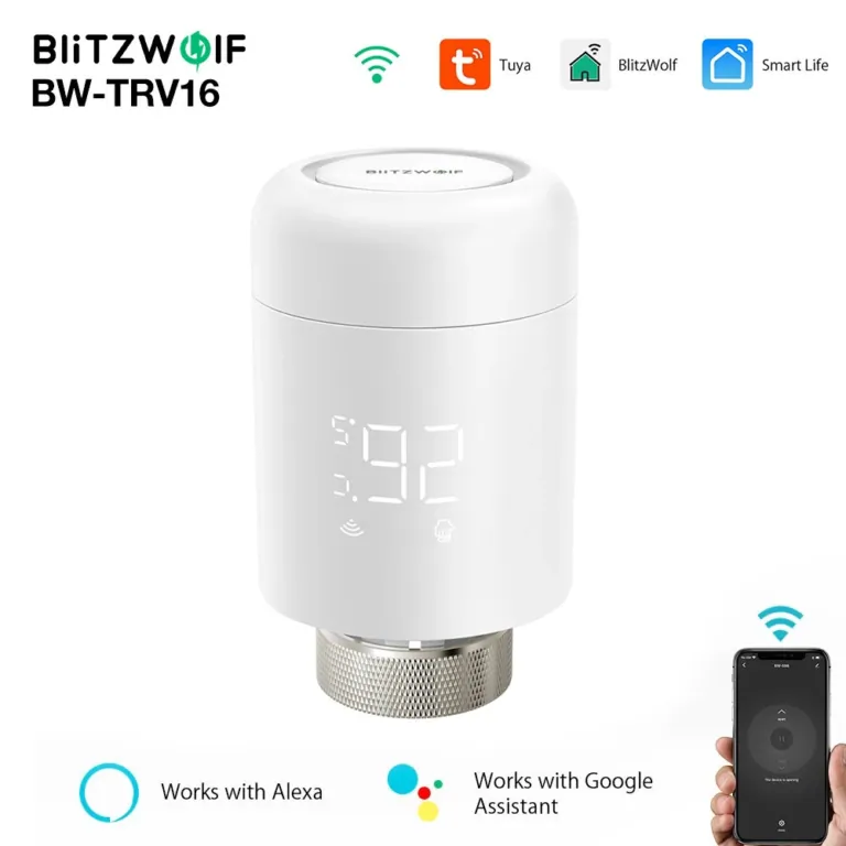 BlitzWolf BW-TRV16 termosztát – Beszélhetsz is hozzá 7