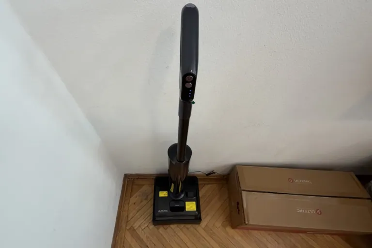 Ultenic AC1 TriFlex száraz-nedves porszívó teszt 12