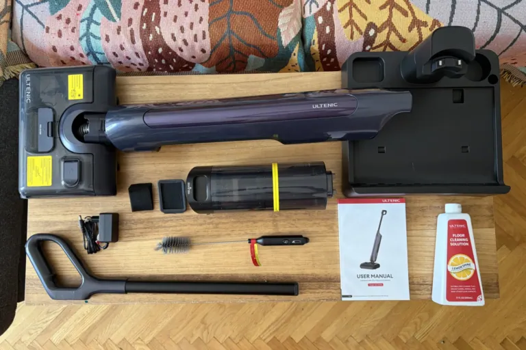 Ultenic AC1 TriFlex száraz-nedves porszívó teszt 4