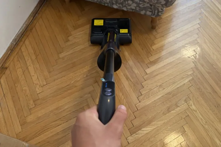 Ultenic AC1 TriFlex száraz-nedves porszívó teszt 18