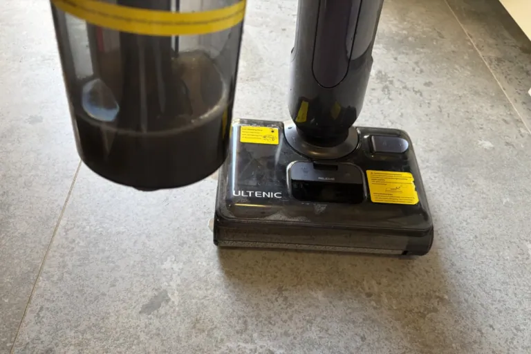 Ultenic AC1 TriFlex száraz-nedves porszívó teszt 28