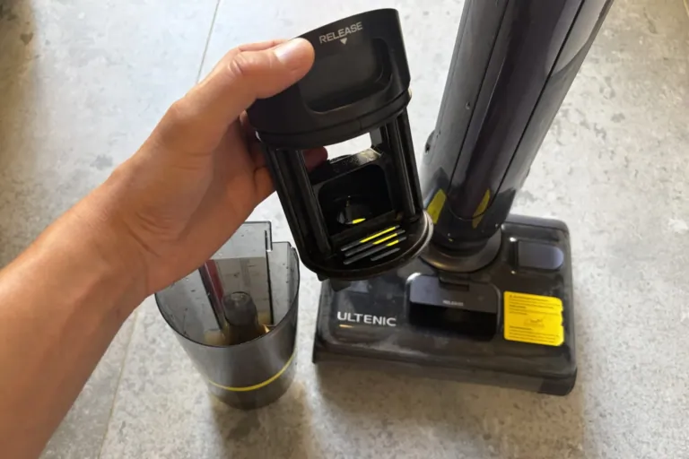 Ultenic AC1 TriFlex száraz-nedves porszívó teszt 29
