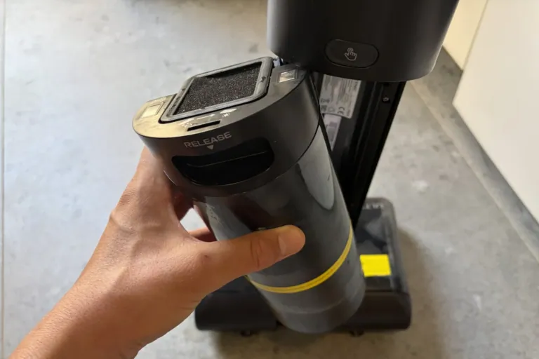 Ultenic AC1 TriFlex száraz-nedves porszívó teszt 30