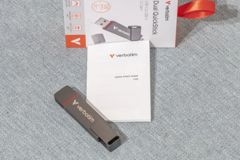 Verbatim Dual QuickStick pendrive teszt 5