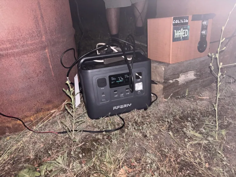 AFERIY P010 power station teszt 21