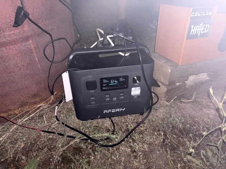 AFERIY P010 power station teszt 22