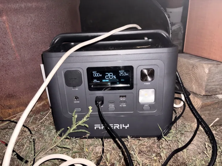 AFERIY P010 power station teszt 24