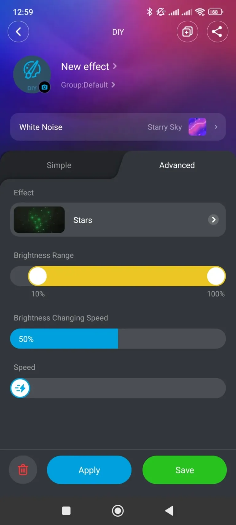Govee Star Light (Nebula) csillagprojektor mini teszt 14