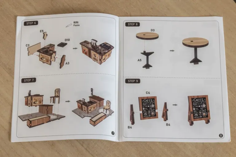 Country Cafe Book Nook teszt (AW01-001) 35