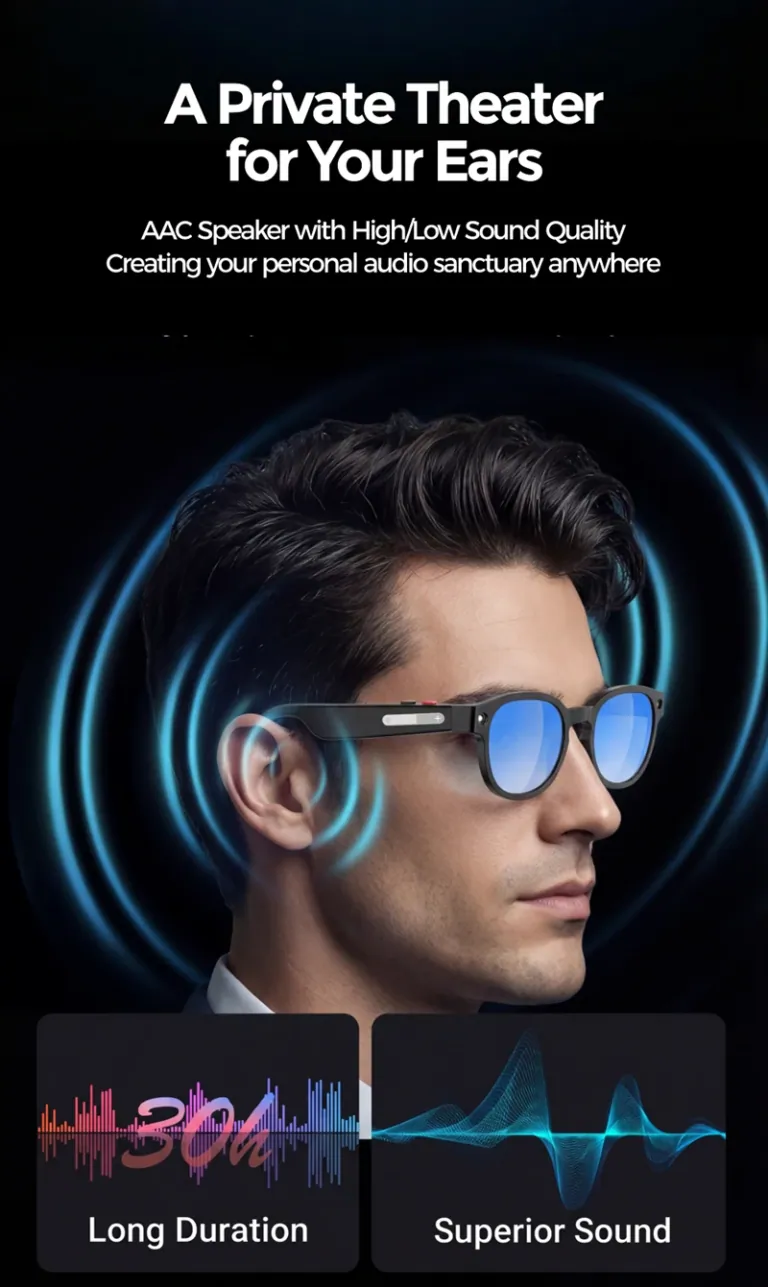 Itt a Lenovo F06 okosszemüveg, az AI tolmács az orrodon 7