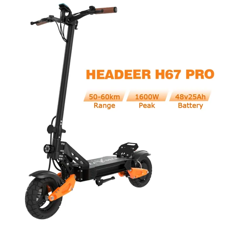 Hogy mennyi a HEADEER H67 Pro elektromos roller? 5