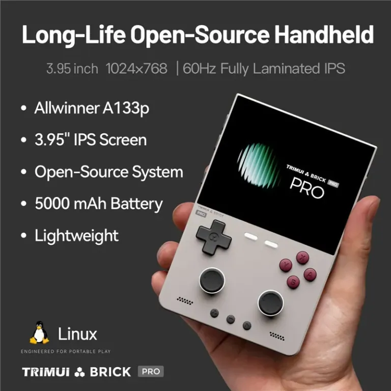 Felturbózva debütál a TRIMUI Brick Pro játékkonzol 11