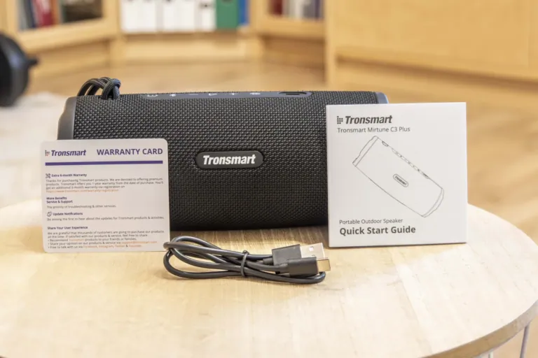 Tronsmart Mirtune C3 Plus Bluetooth hangszóró teszt 3