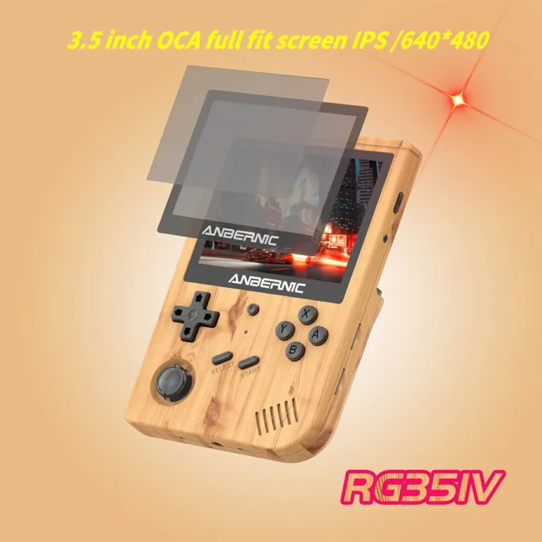 ANBERNIC RG351V: fahatású retró konzol 7000+ játékkal 14