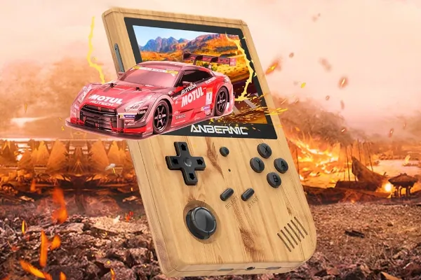 ANBERNIC RG351V: fahatású retró konzol 7000+ játékkal 1