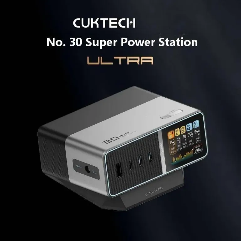 A CUKTECH 30 Ultra töltő végre rendet tesz az asztalodon 4