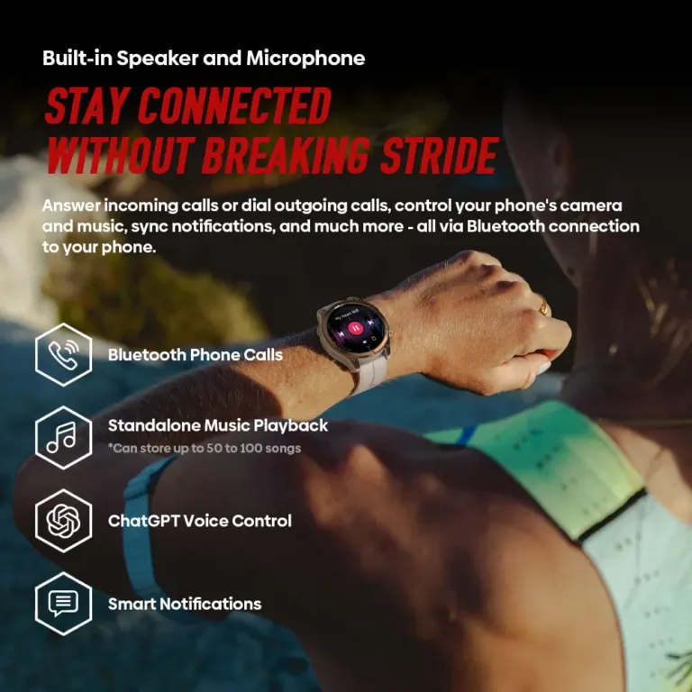Céltudatos outdoor óra a Zeblaze Stratos 4 Pro 3