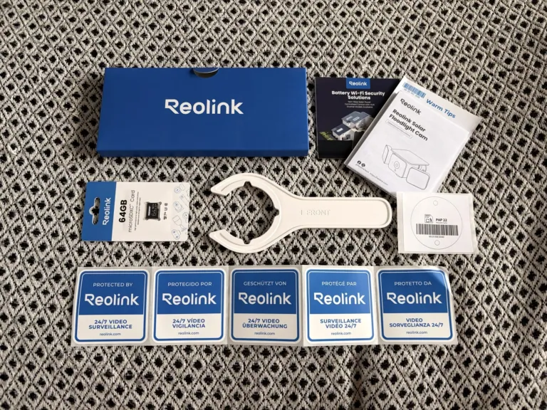Reolink Solar Floodlight biztonsági kamera teszt 12