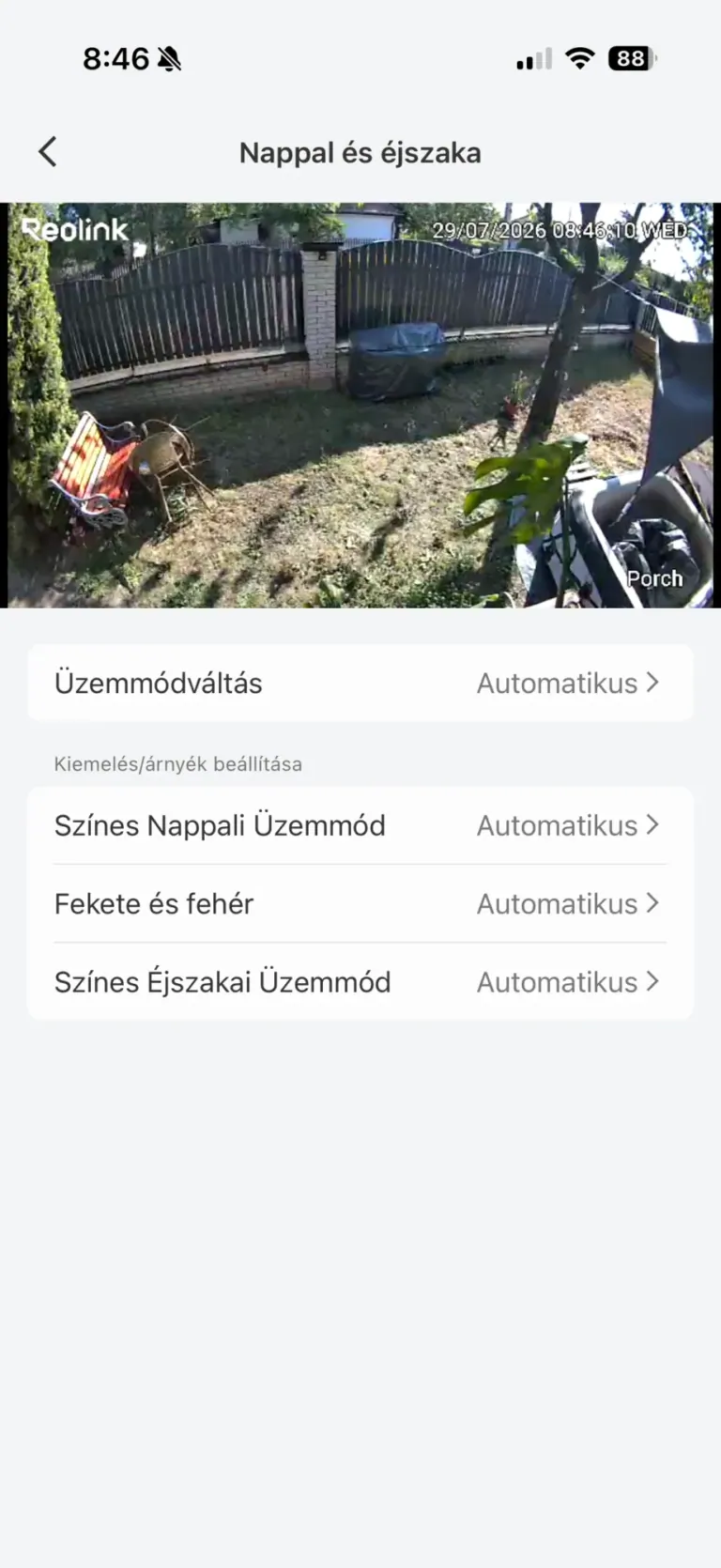 Reolink Solar Floodlight biztonsági kamera teszt 26
