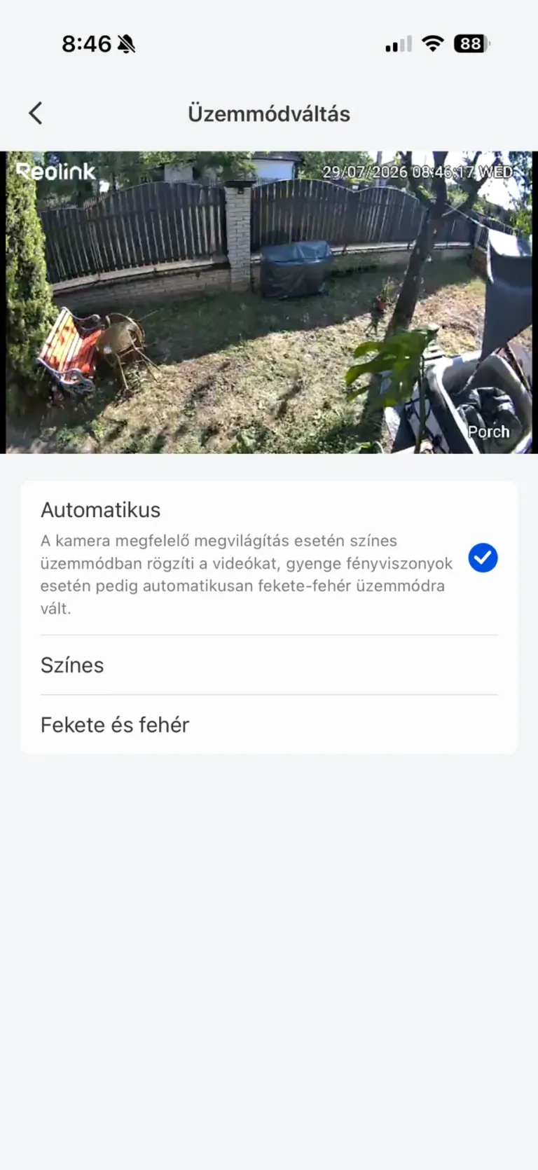 Reolink Solar Floodlight biztonsági kamera teszt 27