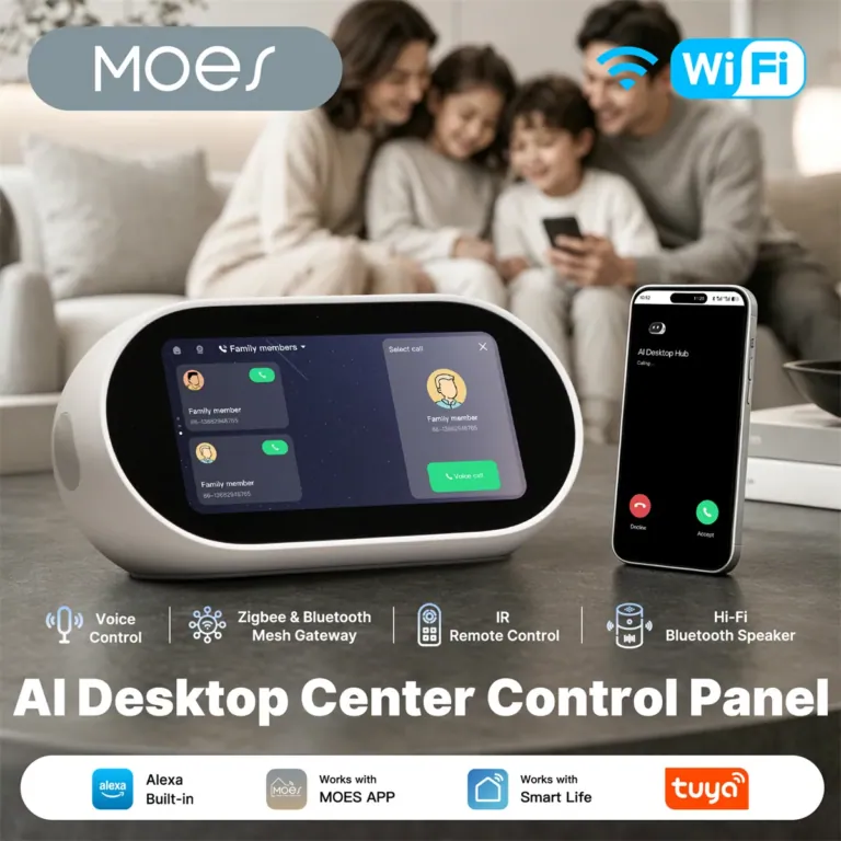 MOES TPL05-T1: egy panel, ami az egész okosotthont viszi 4