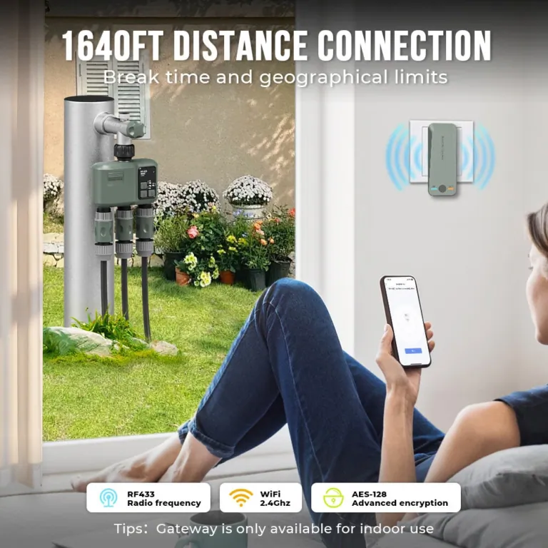 HCT-638-HCG-003 öntözésvezérlő: 3 zóna, 1 app, 0 gond 4