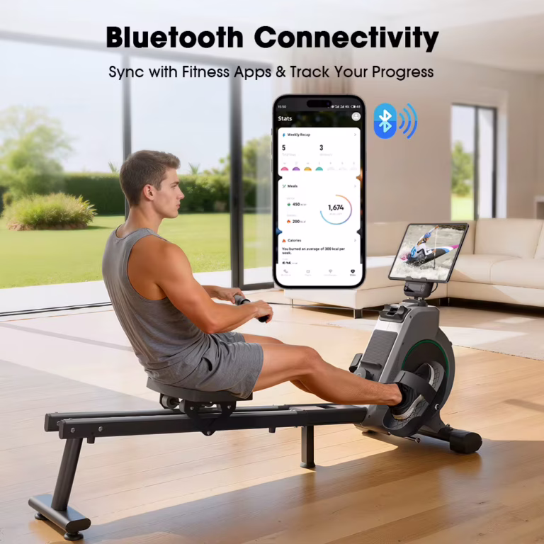 Bluetooth-szal is nagyon olcsó a Formill QK530-as evezőgép 2