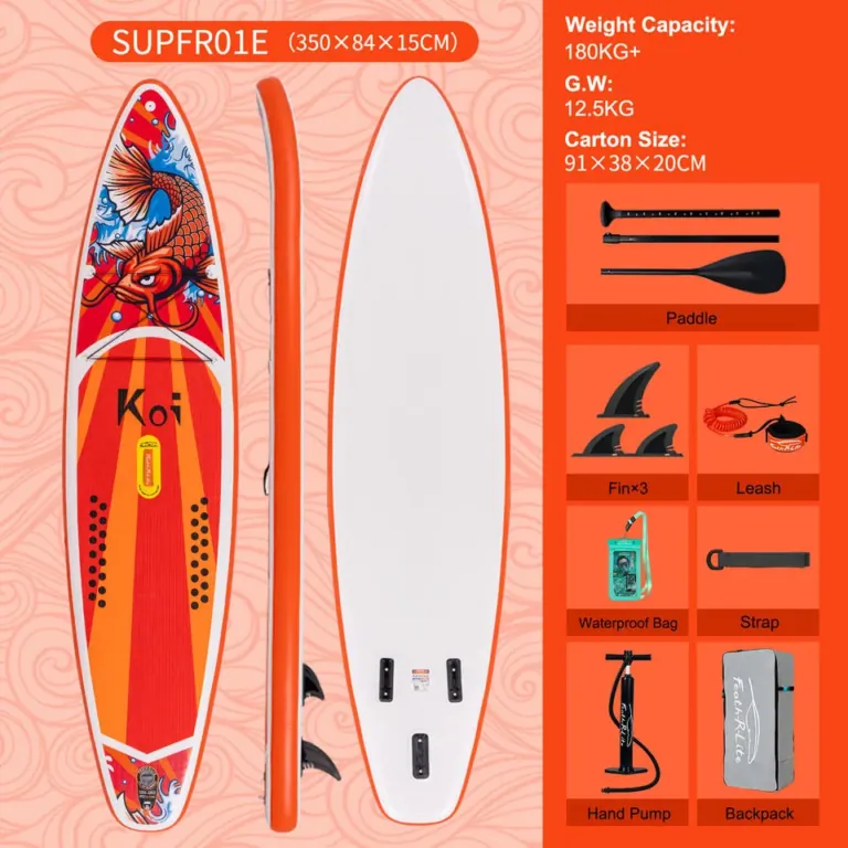 FunWater SUP deszka: idén nyáron te leszel a tavak királya 3
