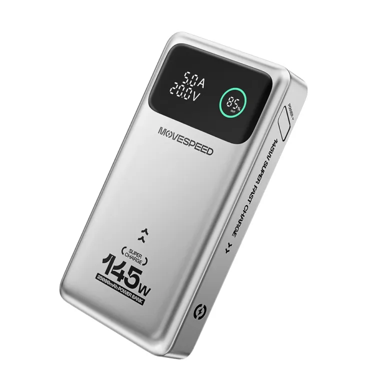 MOVESPEED M25 Pro, 140W-os power bank, ami laptopot is tölt 10