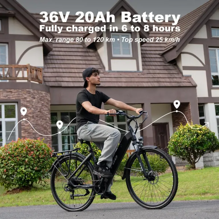 TTGO HZ-28ST: elektromos kerékpár akár 110 km hatótávval 5