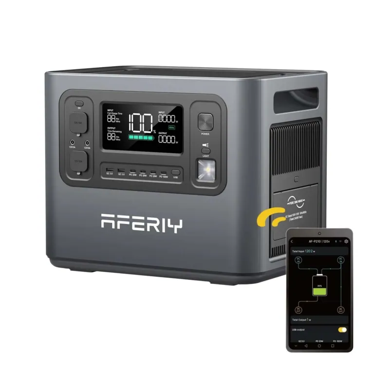 Aferiy P210 power station: áram oda is, ahol sosem volt 3