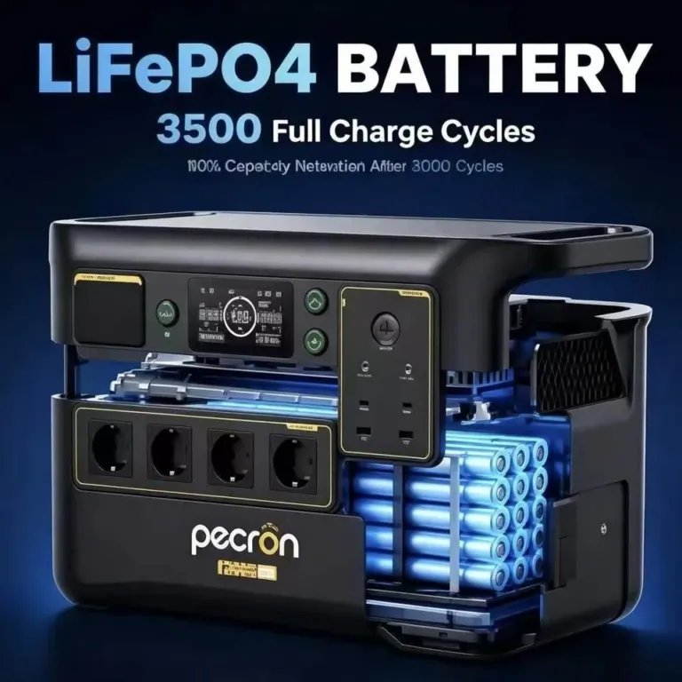 Pecron F3000LFP power station: a 3072 Wh átsegít az áramszüneten 4