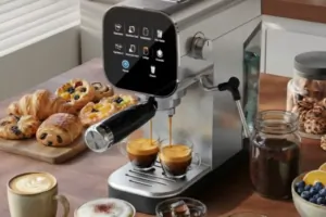 Patbrela eszpresszó gép: kapszula, párna és őrölt kávé