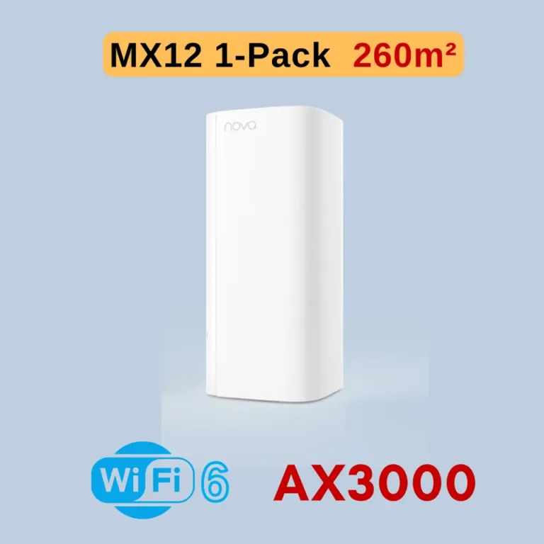 Tenda MX12 mesh WiFi 6 az egész házra, kintről jóval olcsóbban 12