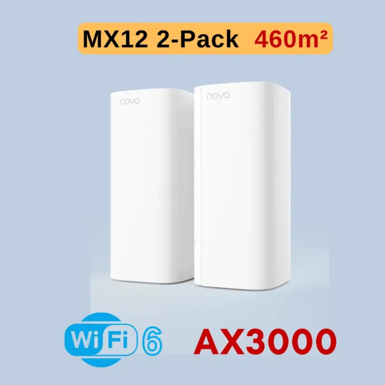 Tenda MX12 mesh WiFi 6 az egész házra, kintről jóval olcsóbban 13